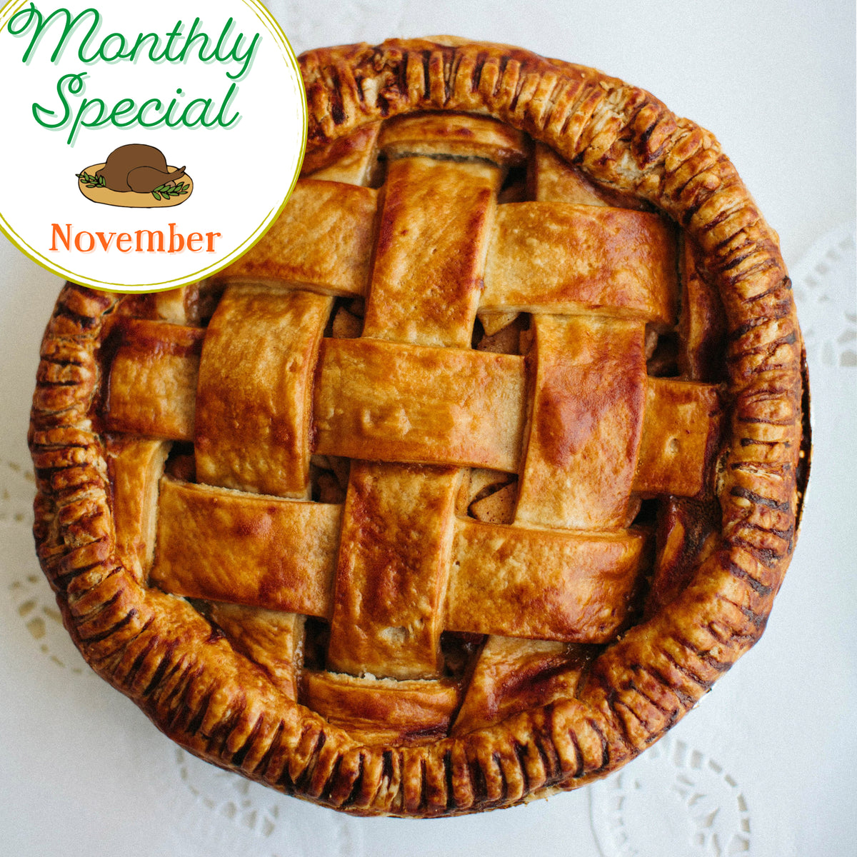 Johnny Appleseed Pie (Nov Only)