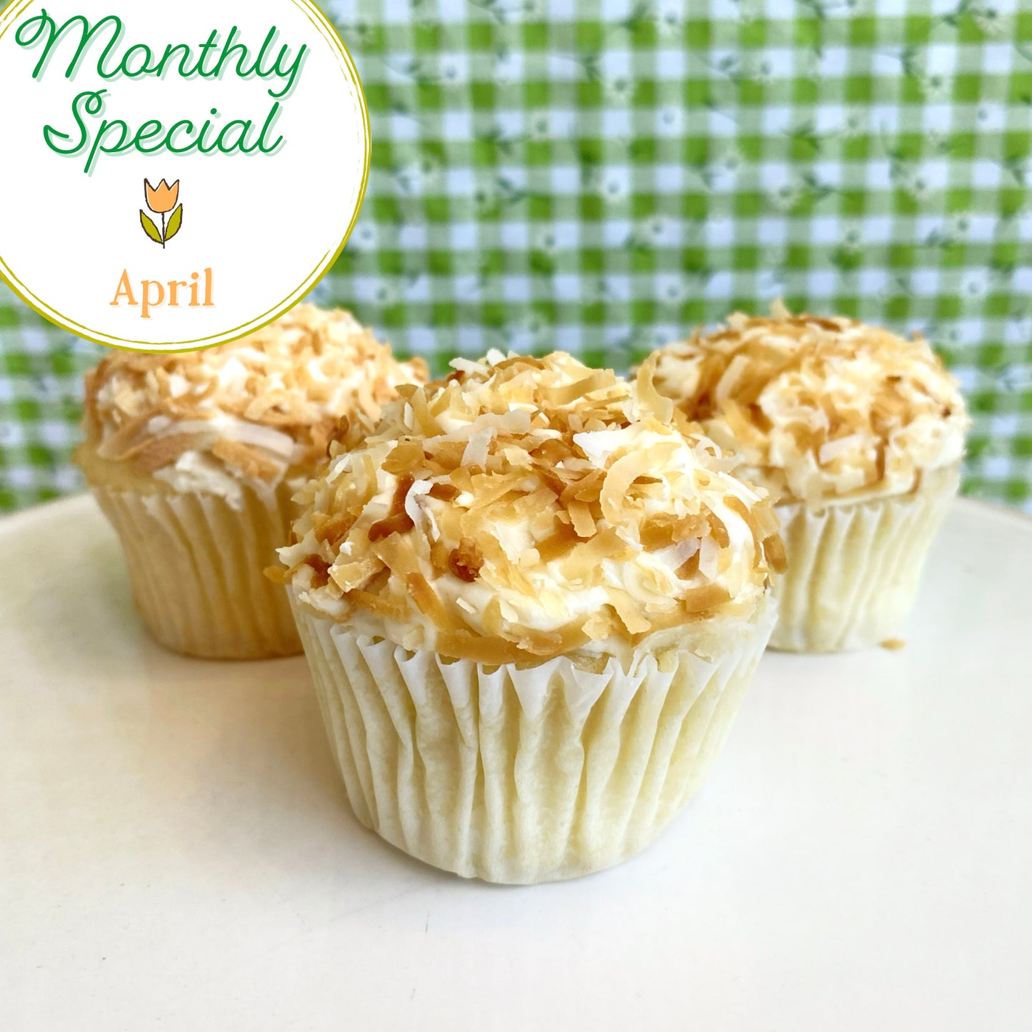 Snowball Cupcakes (March and April Special)