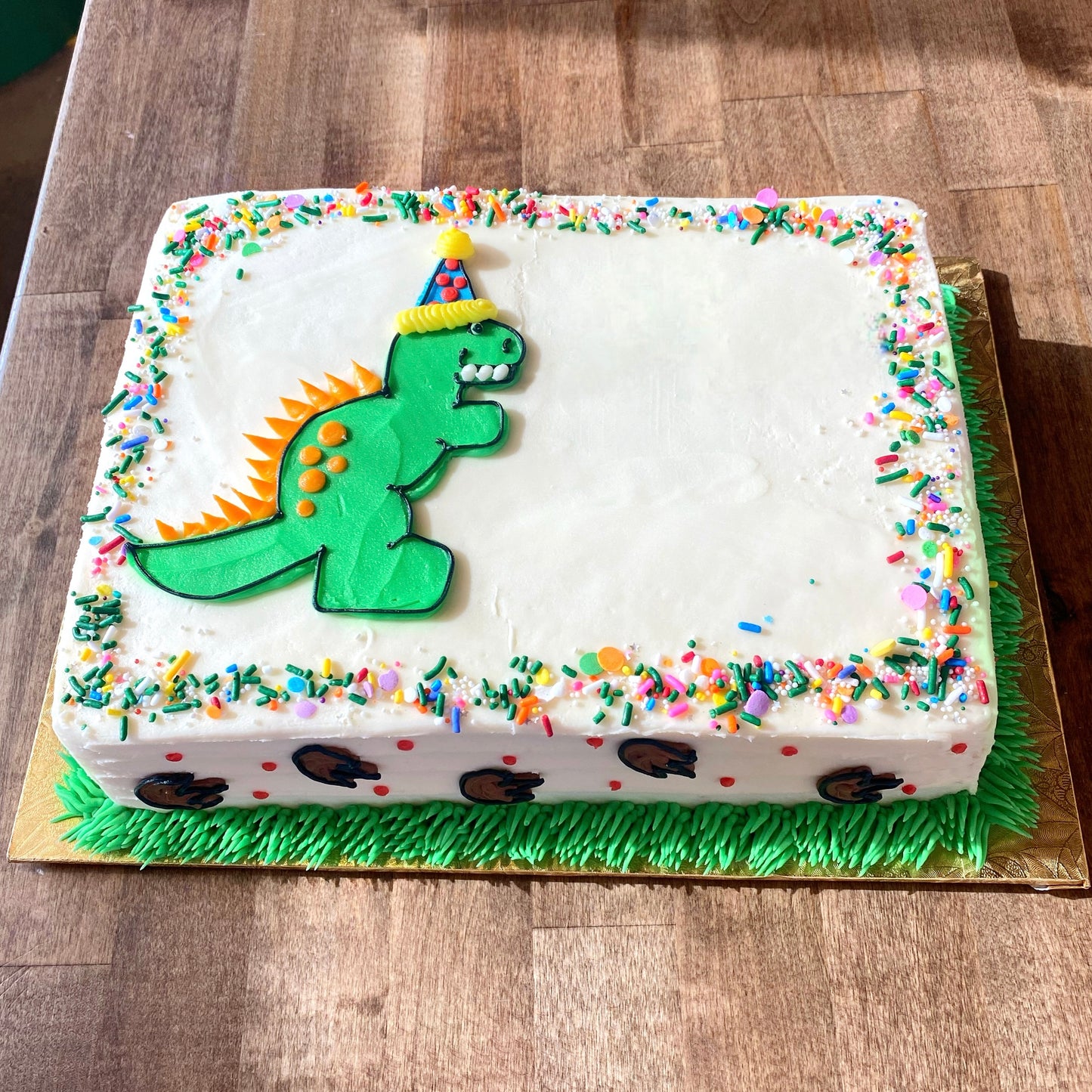 Dino Party- Decorated Cake