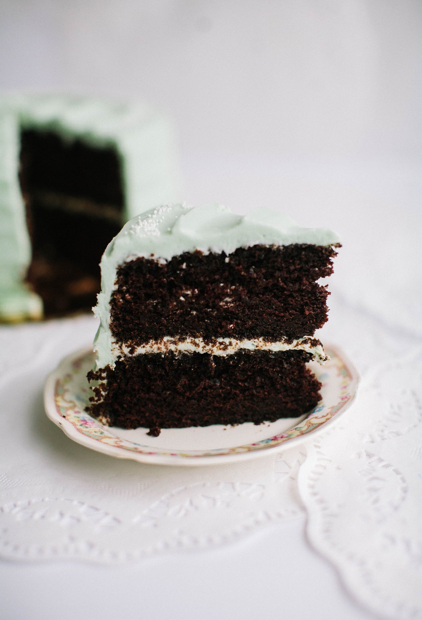 Grasshopper Cake