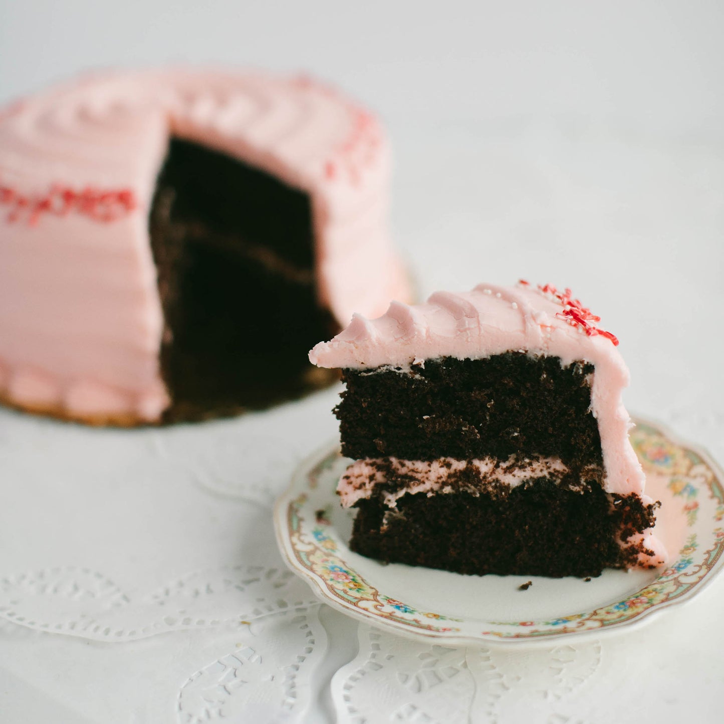 Santa Baby Cake: Christmas in July Special