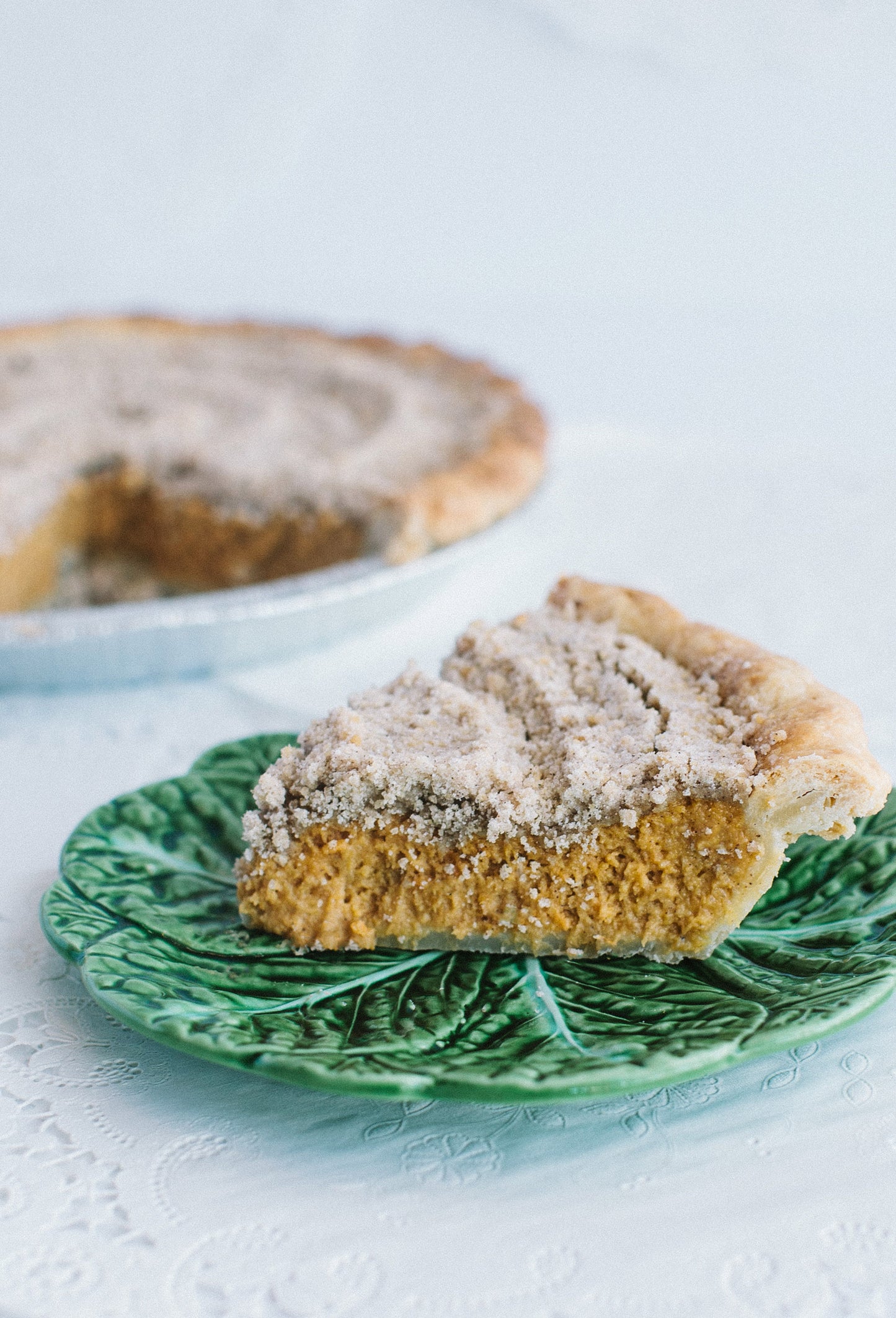 Sweet Potato Crumble Pie