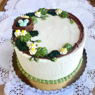 Spring Wreath - Decorated Cake