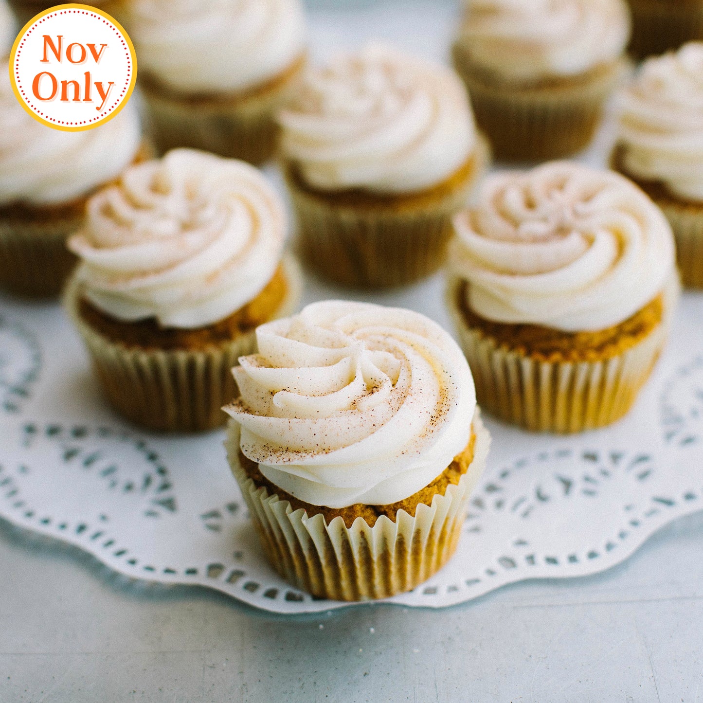 Pumpkin D'light Cupcakes (Nov Only)