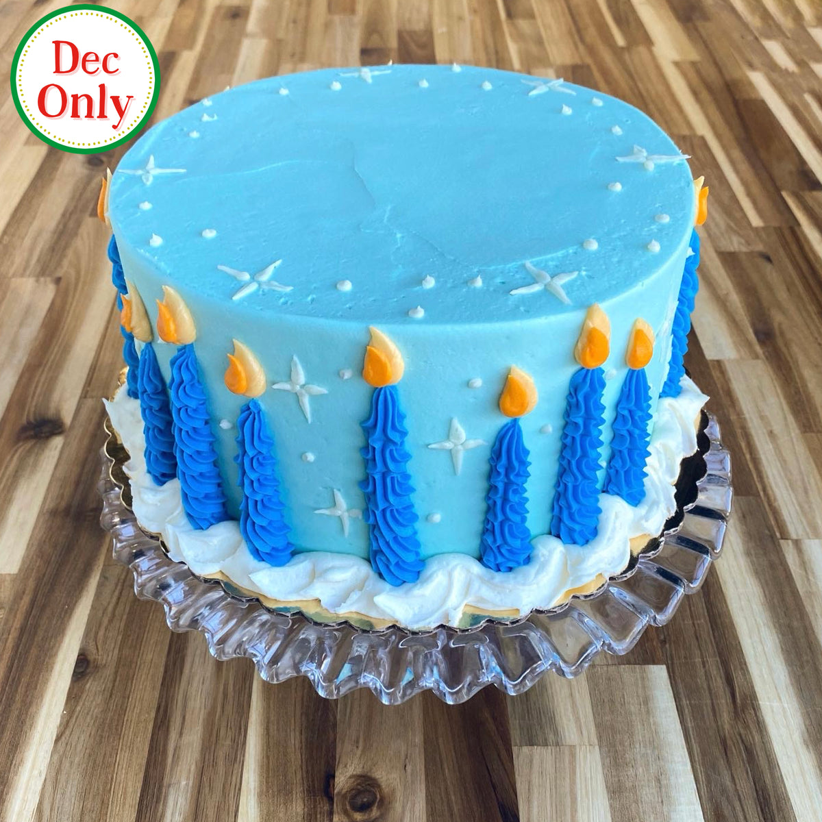 Festive Lights- Decorated Cake