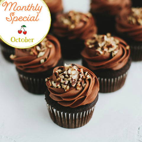 German Chocolate Cupcakes: October Special