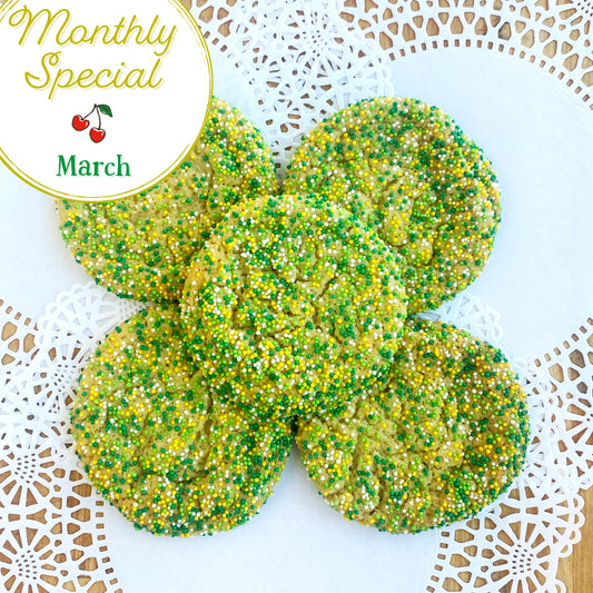 Saint Patrick's Day Sprankle Cookies: March Special