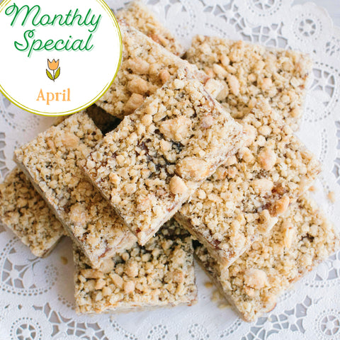 Apricot Jammy Bars: April Special