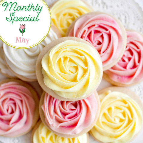 Rosette Butter Cookies: May Special