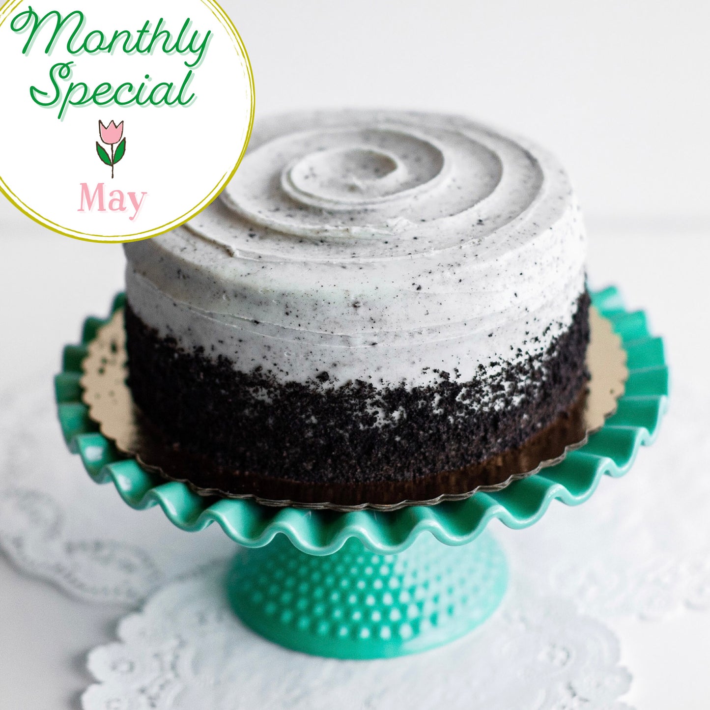 Cookies 'n' Cream Cake: May Special