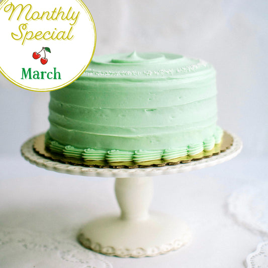 Grasshopper Cake: March Special