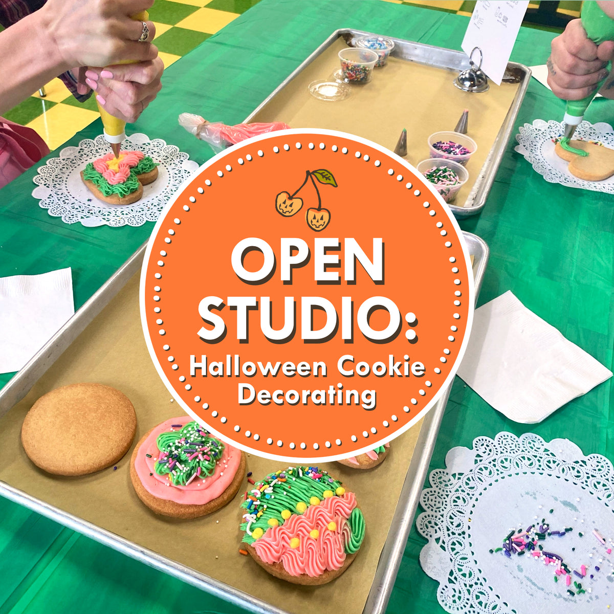 Open Studio: Cookie Decorating Event Saturday, October 31st