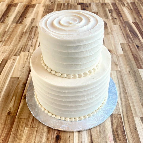 Signature Swirl- Tiered Cake