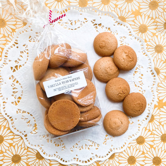 Vanilla Bean Wafers