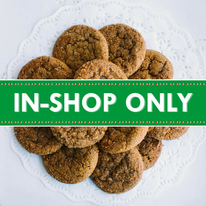 Gingerbread Molasses Cookies