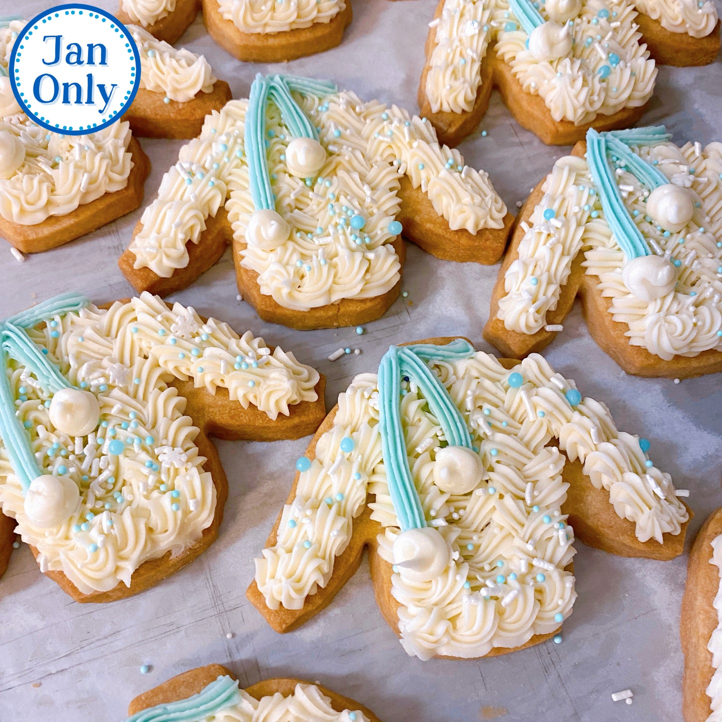 Iced Sweater Butter Cookies (Jan Only)