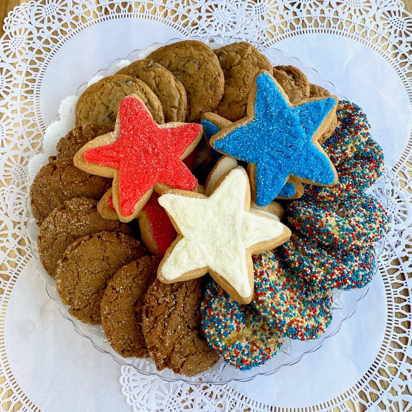 Family Favorites Cookie Platter July 4th Special