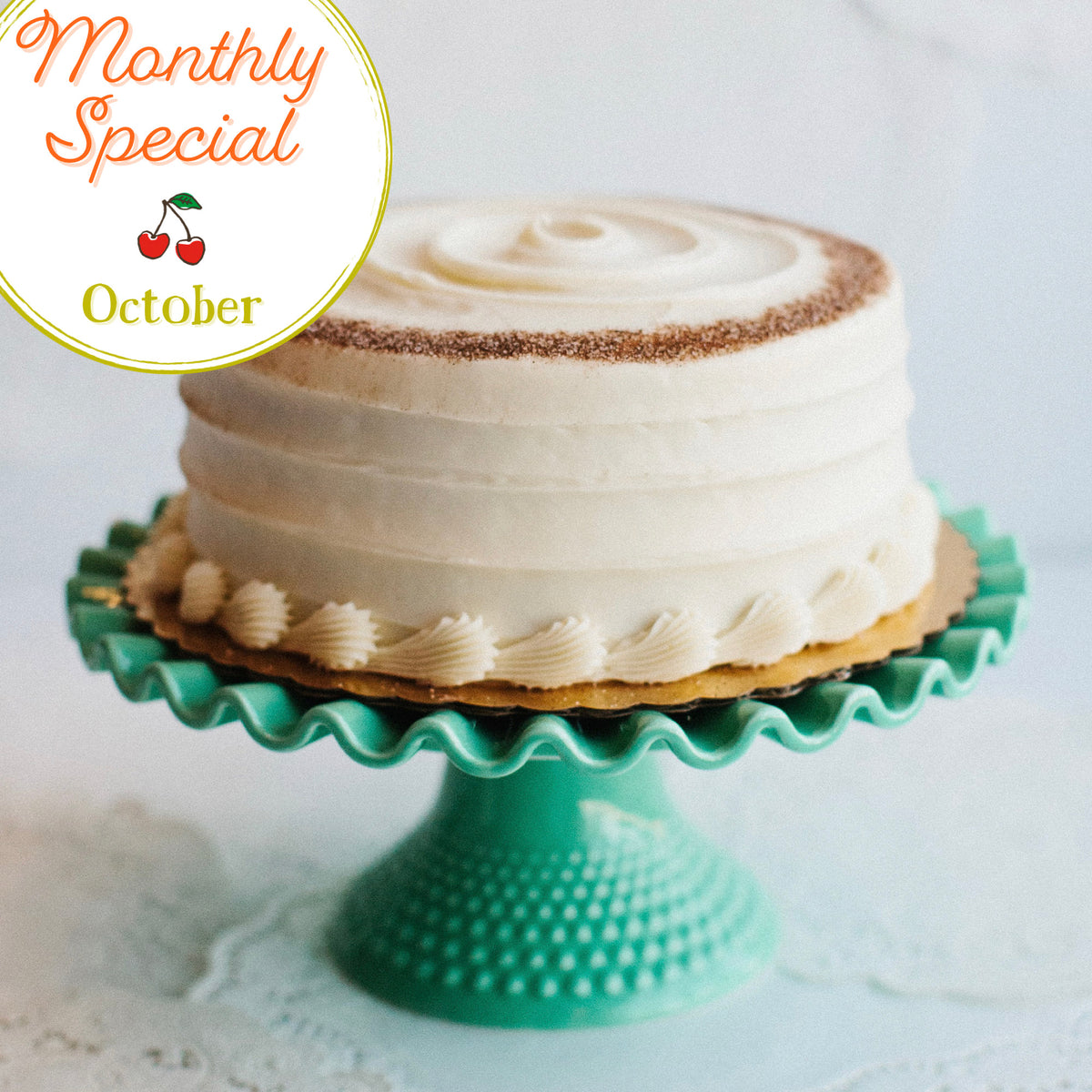 Pumpkin D'light Cake: October Special