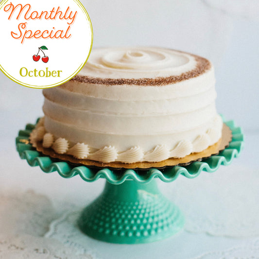 Pumpkin D'light Cake: October Special