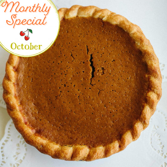 Pumpkin Five Spice Pie October Special