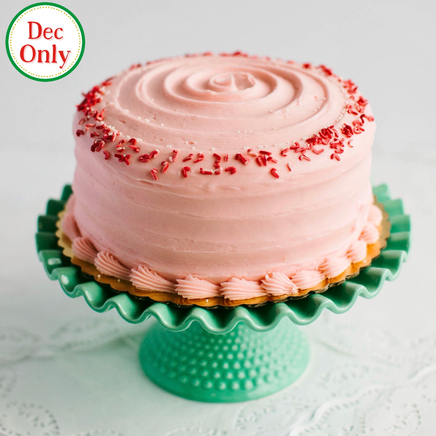 Santa Baby Cake: Christmas in July Special