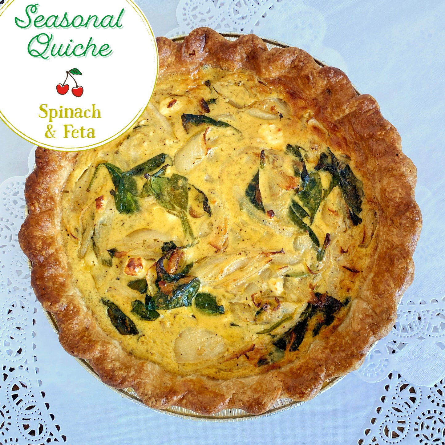 Take & Bake Savory Quiche