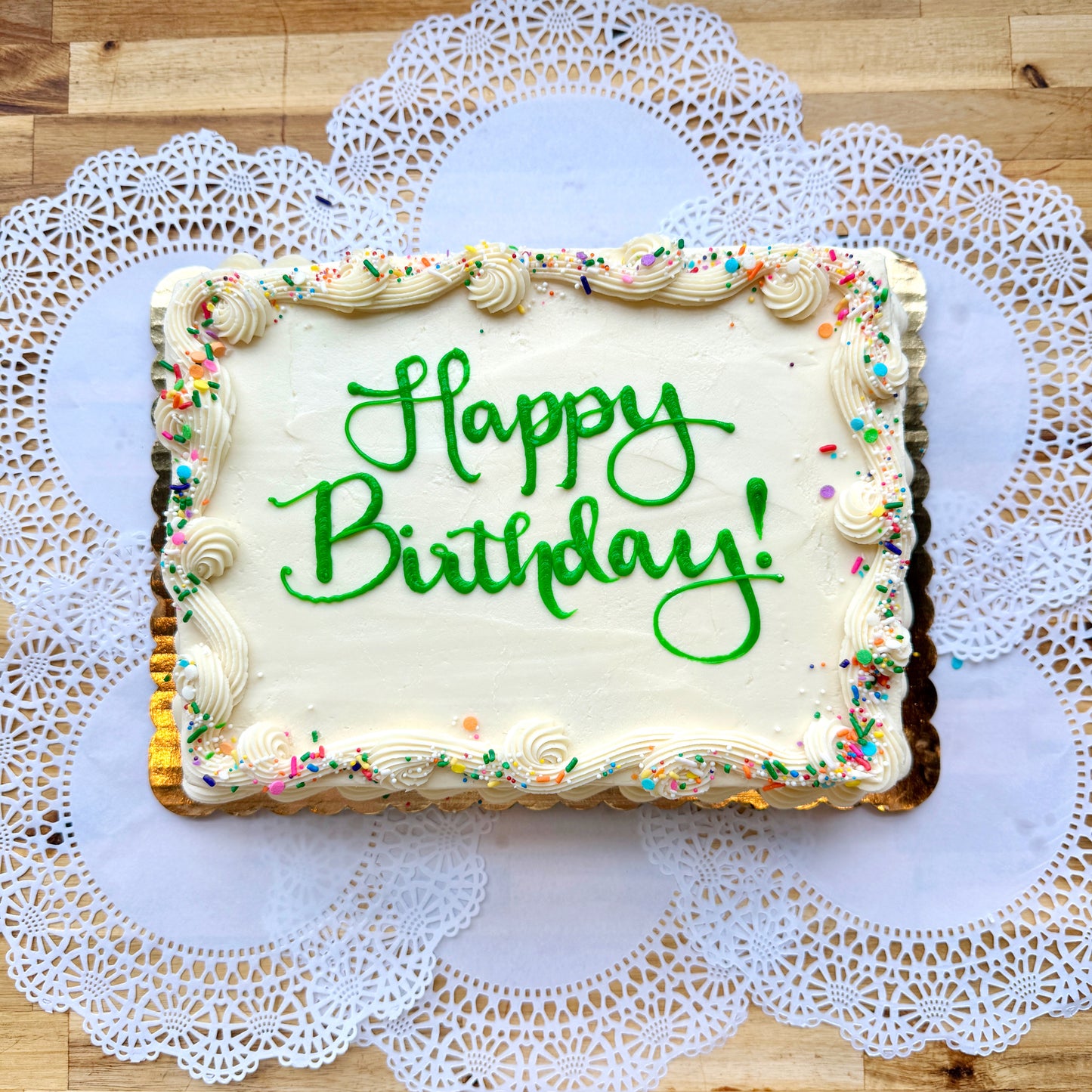 Signature Sheet Cake