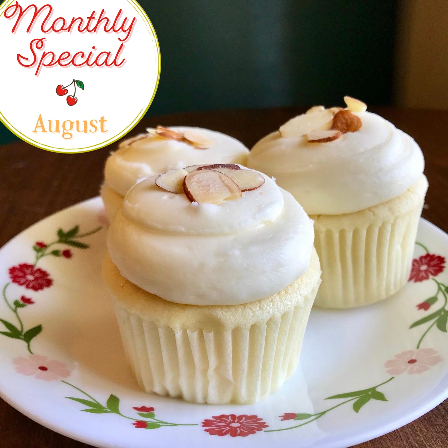 Almond Brothers Cupcakes: August Special