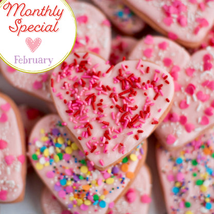 Cherry Heart Cookies: September Special