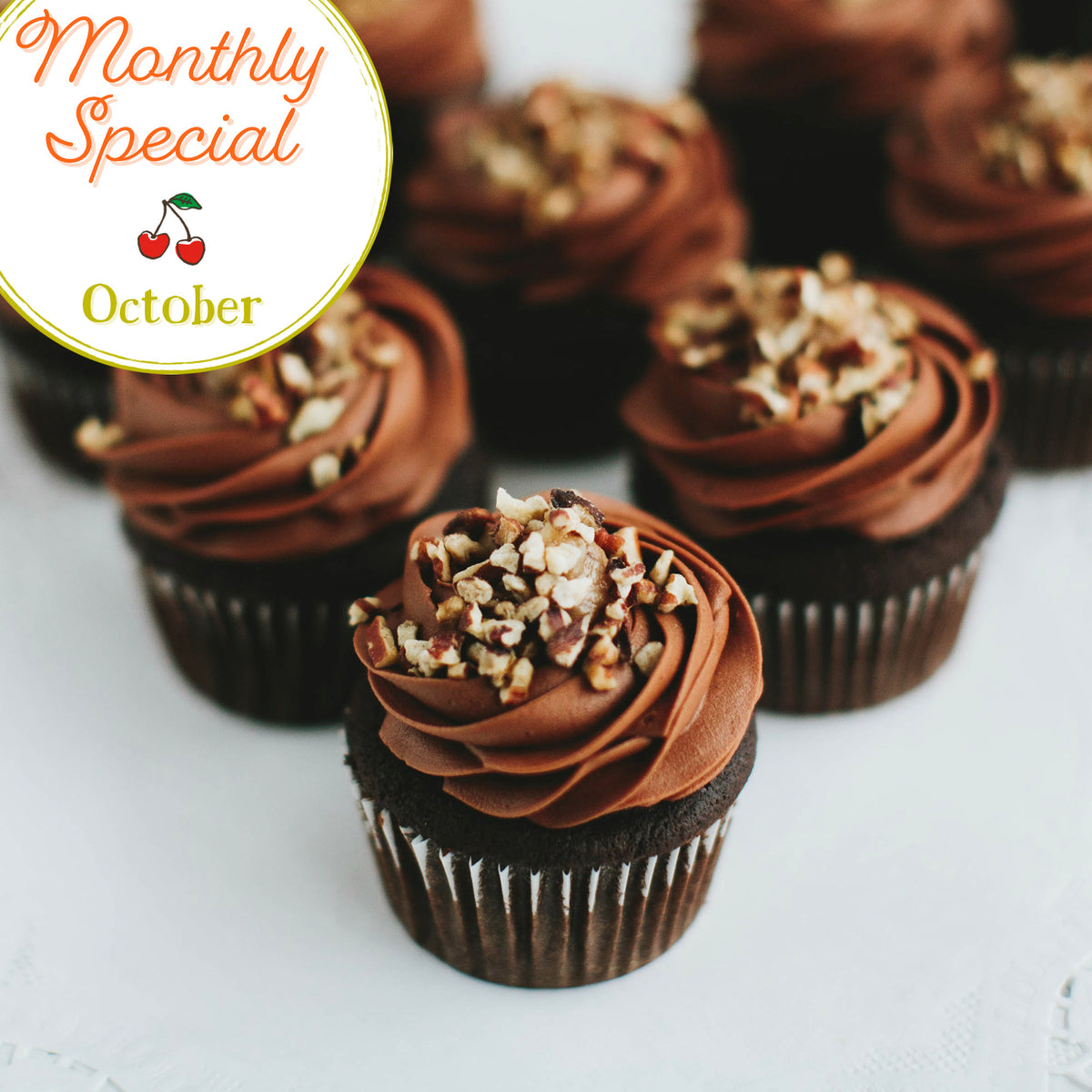 German Chocolate Cupcakes: October Special