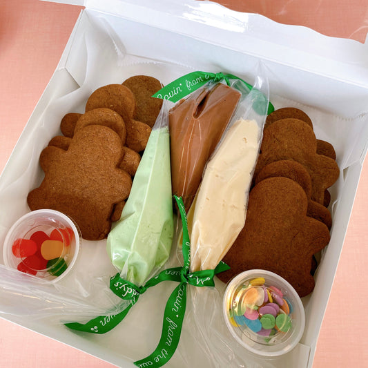 DIY Gingerbread Folks Kit: Christmas in July Special