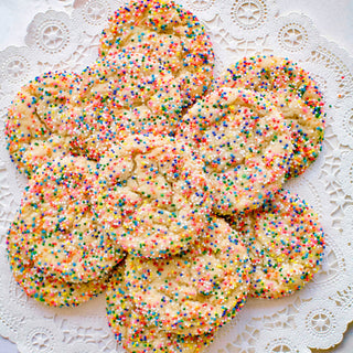 Rainbow Sprankle Cookies