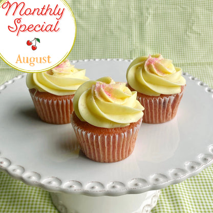 Strawberry Lemonade Cupcakes August Special