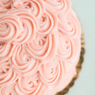 Rosettes All Over- Decorated Cake