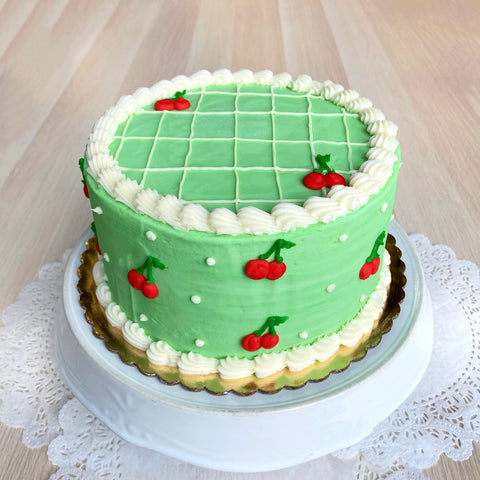 Cherry Basket - Decorated Cake