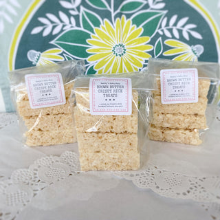 Brown Butter Crispy Rice Treats