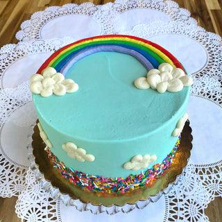 Rainbow Revelry- Decorated Cake