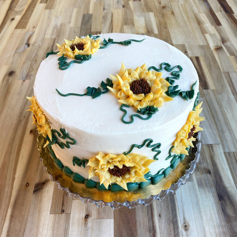 Sunflower Soiree- Decorated Cake